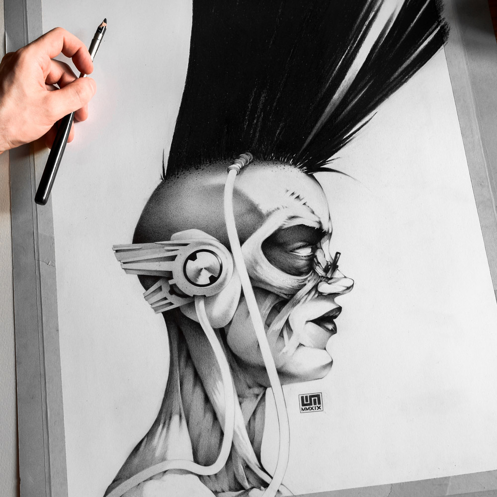 Flayed Mohawk Making of 4