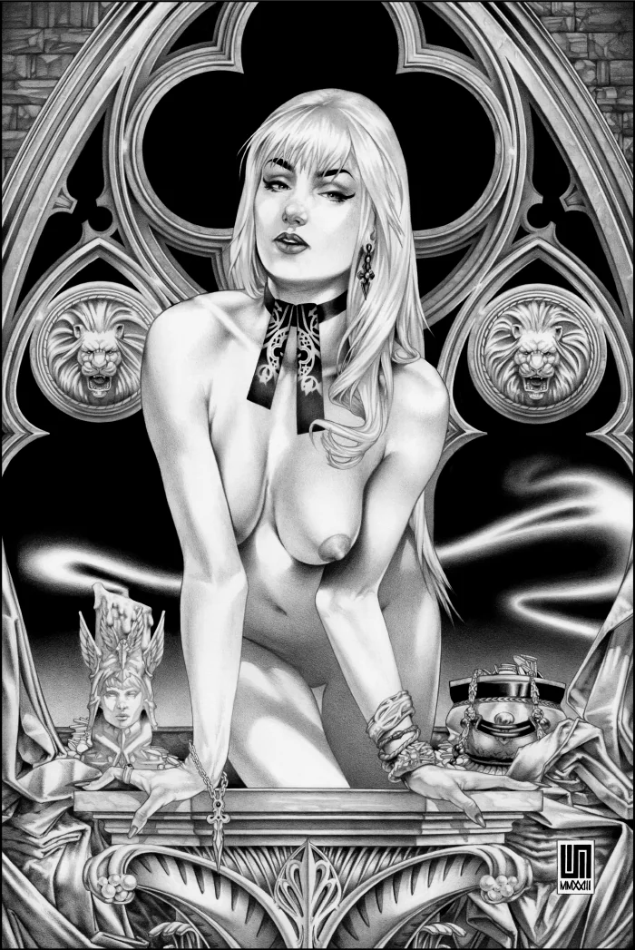Machineries 20,  pencil artwork by Warren Montrose