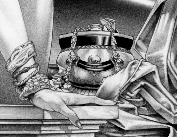 Machineries 20,  pencil artwork by Warren Montrose