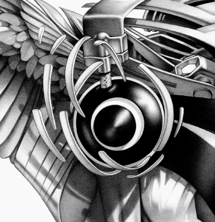 Apache XXIII,  pencil artwork by Warren Montrose